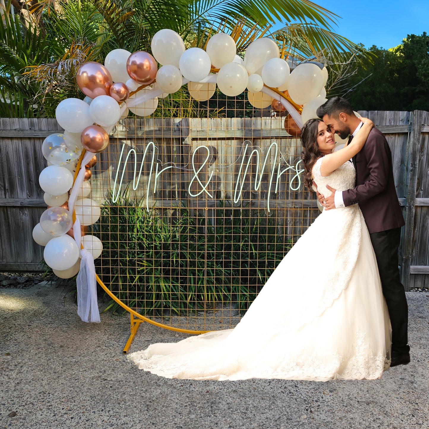 Wedding Backdrop - Setup included