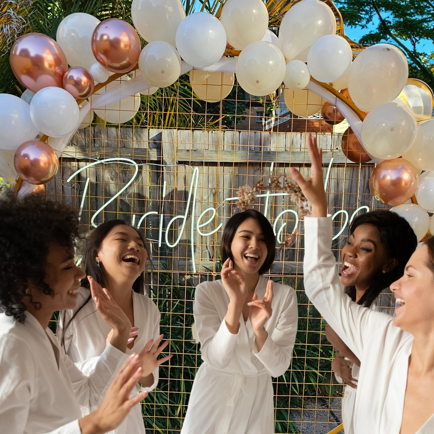 Bride to be Backdrop - Set up included