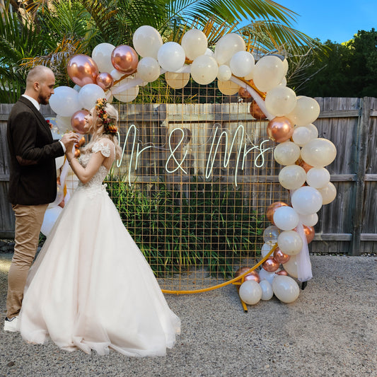 Wedding Backdrop -DIY Setup